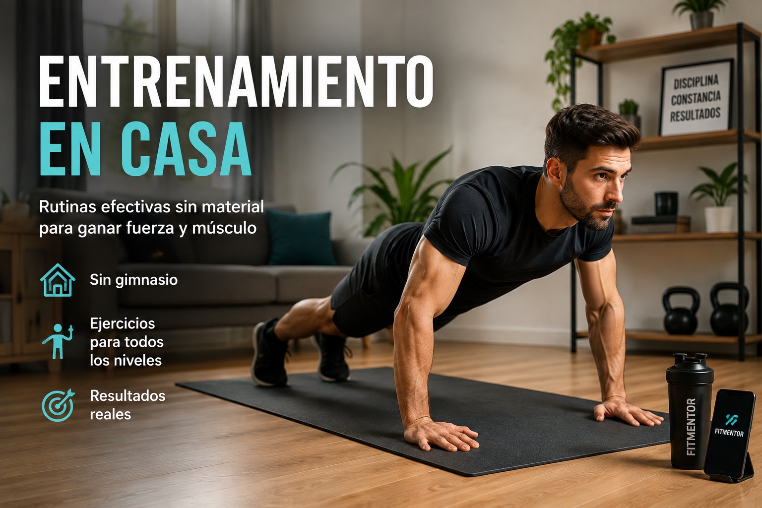 Cómo empezar a entrenar en casa desde cero: guía práctica y basada en evidencia