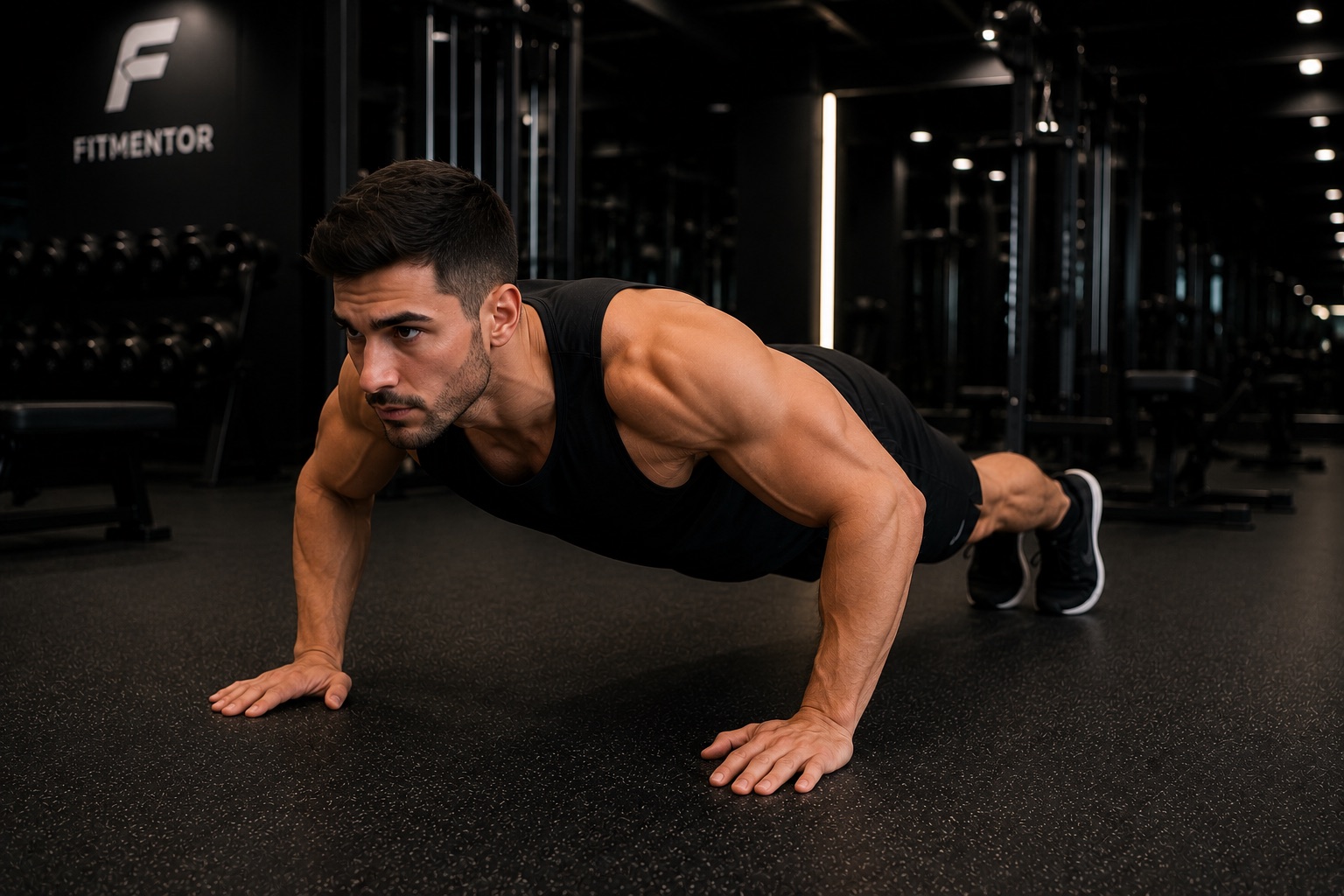 Flexiones de pecho