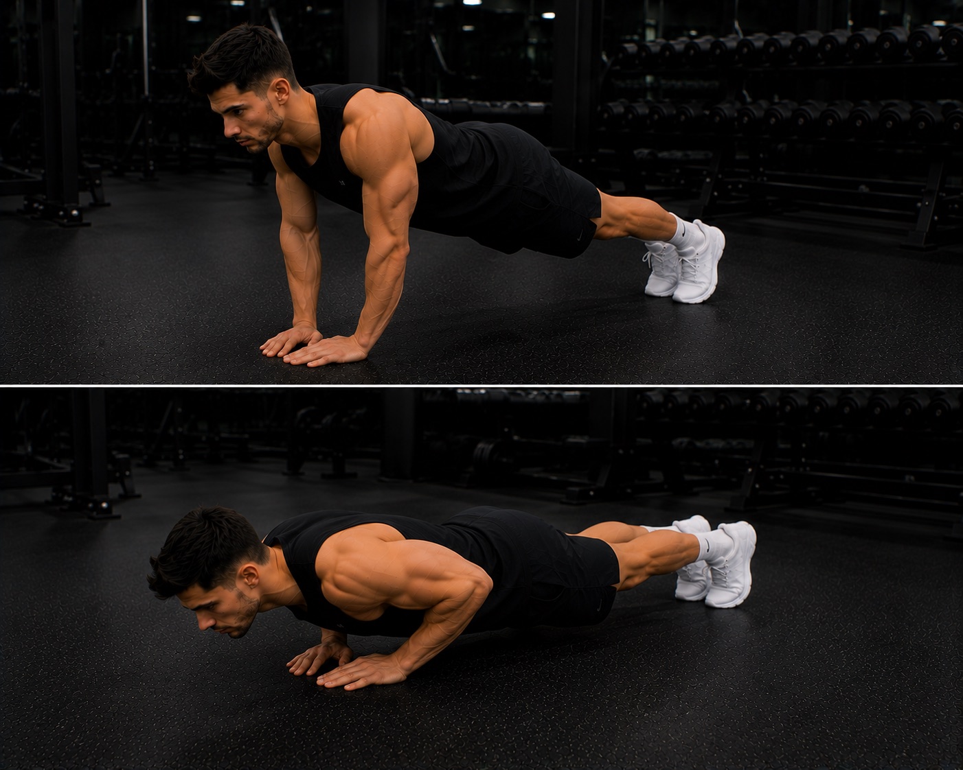 Flexiones diamante