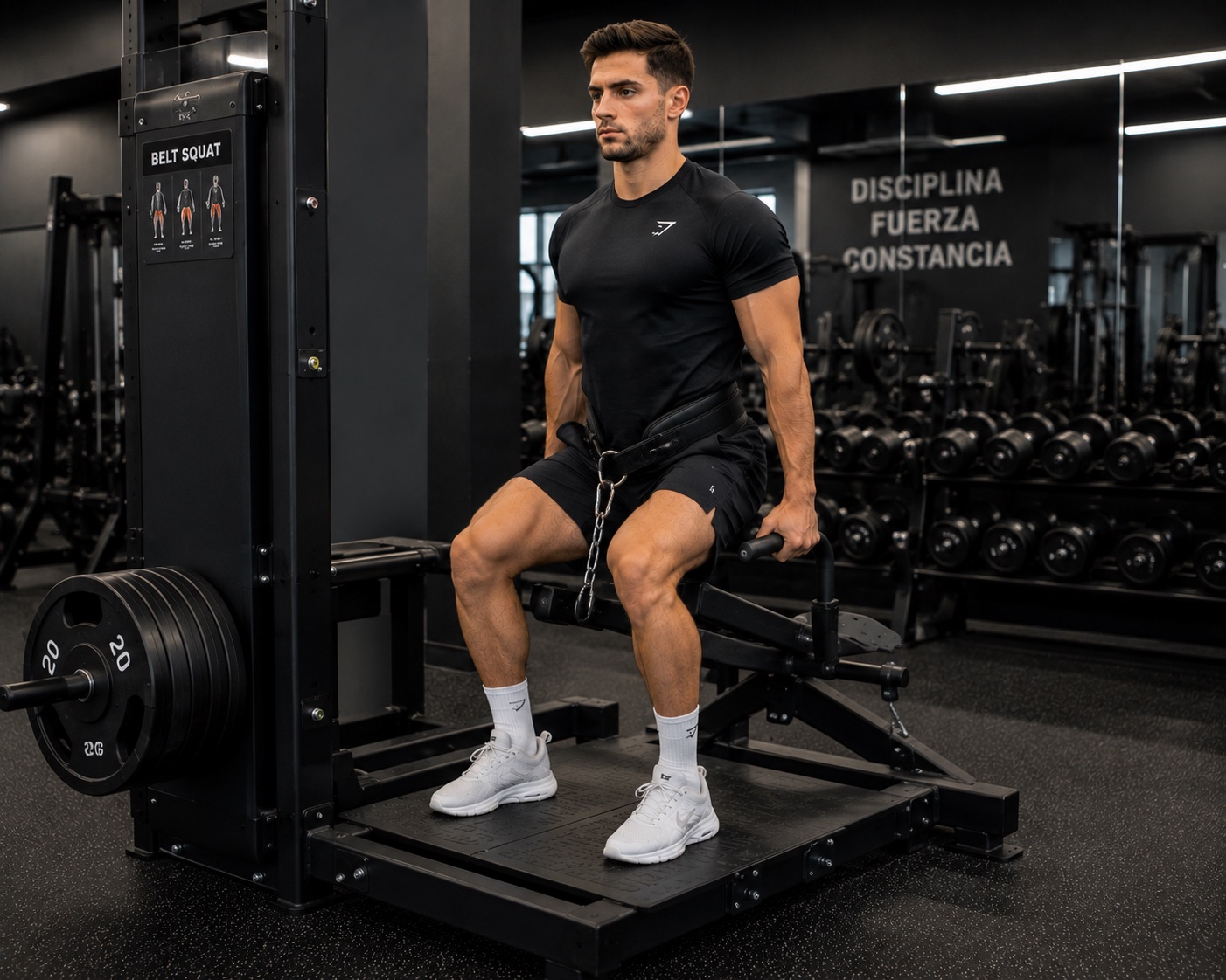 Belt squat