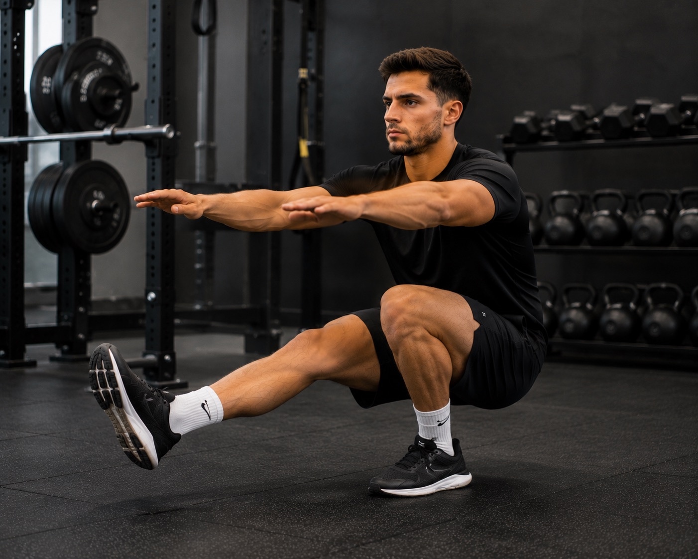 Sentadilla pistola unilateral